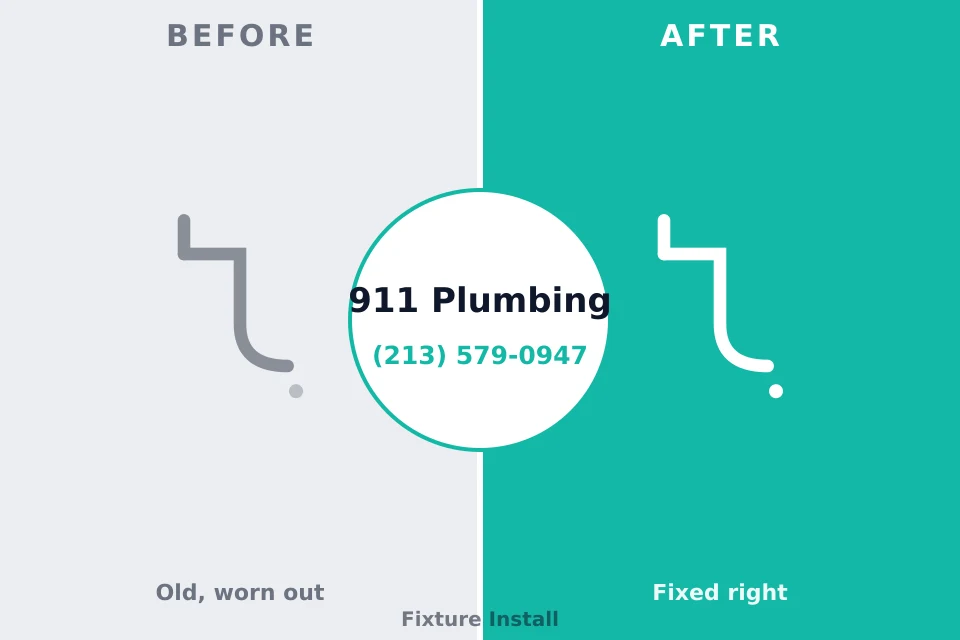 Before and after: plumbing repair Bethel, AK